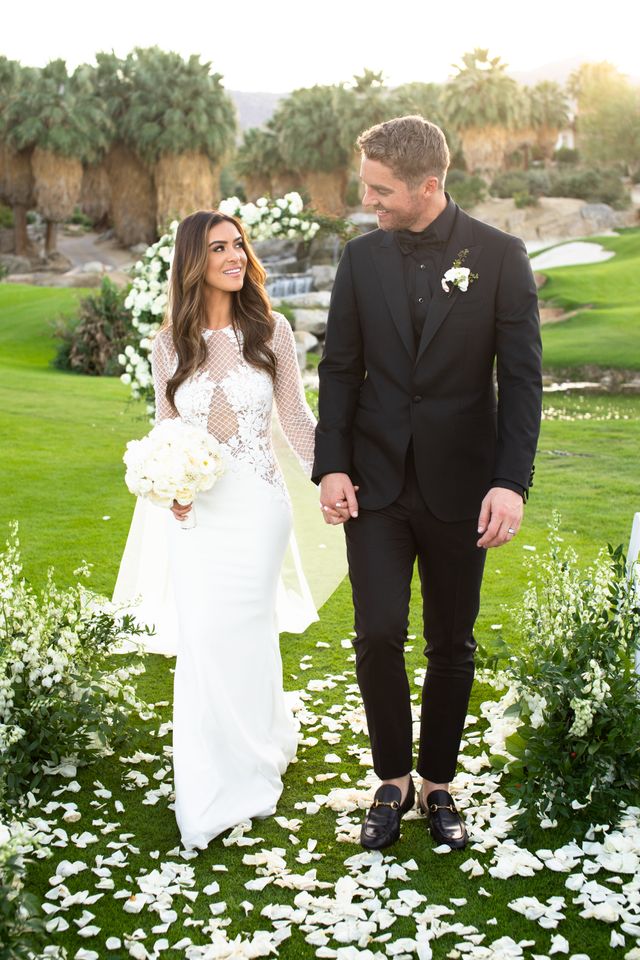 Featured photo from Country Singer Brett Young's Palm Desert Wedding