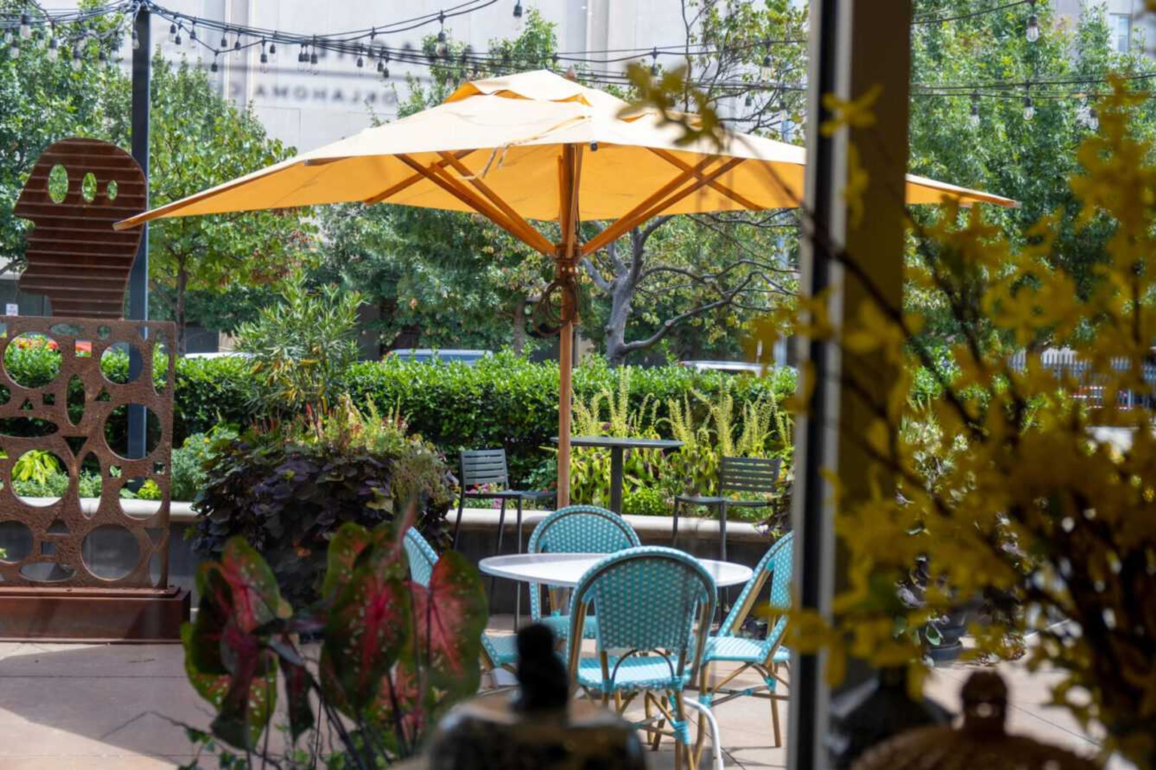 Patio, an event space at Oklahoma City Museum of Art