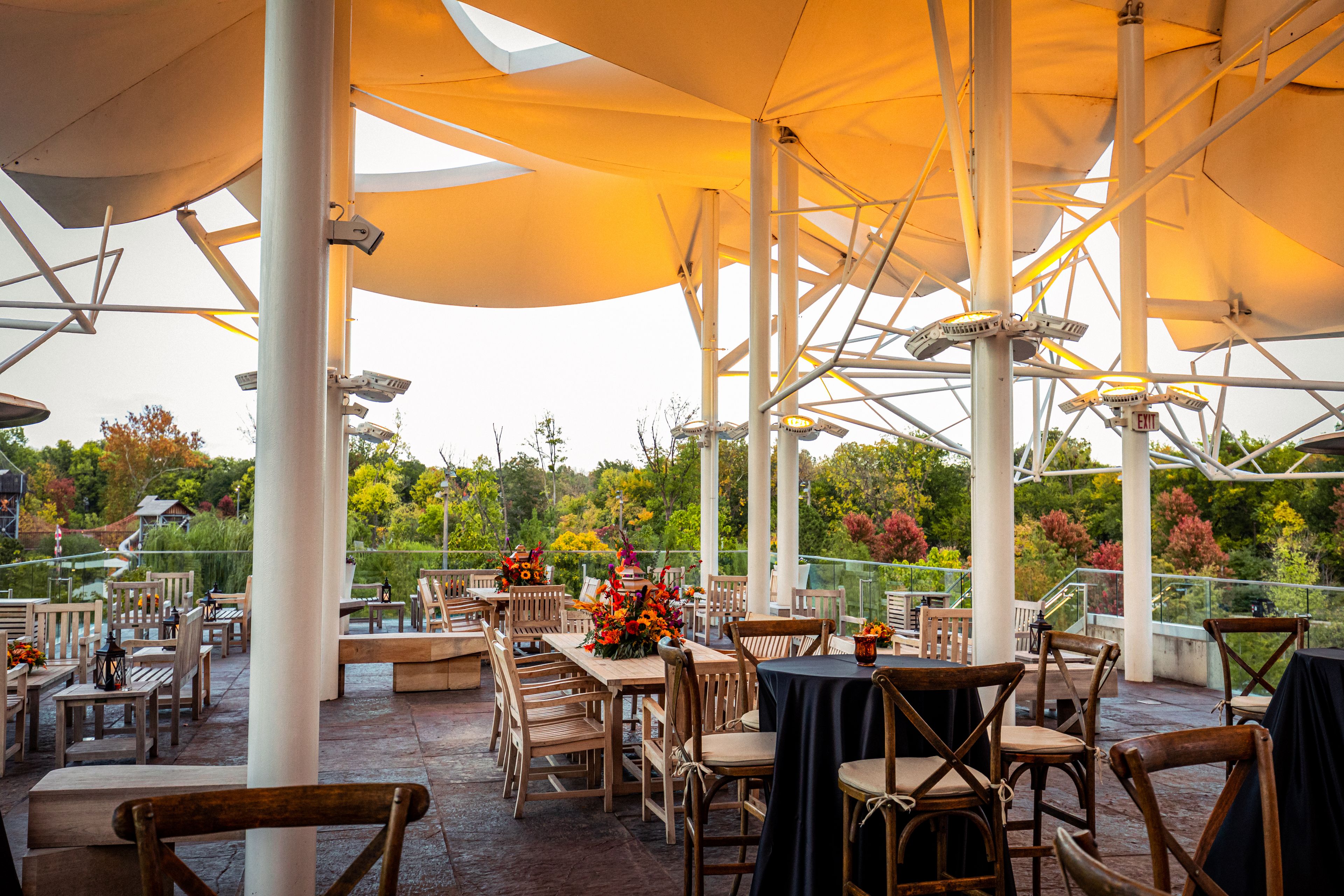 Overlook at ONEOK Boathouse, an event space at Gathering Place