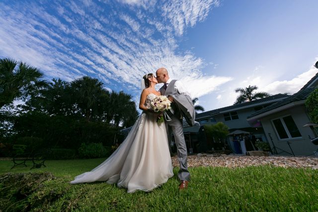Featured photo from Glamorous Intimate Wedding at Private Residence in Parkland, FL