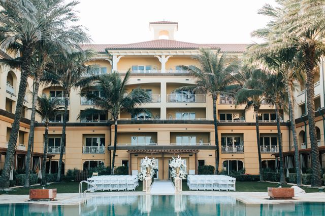Featured photo from Remarkable and Traditional Oceanfront Wedding at The Eau Palm Beach in Manalapan, Florida