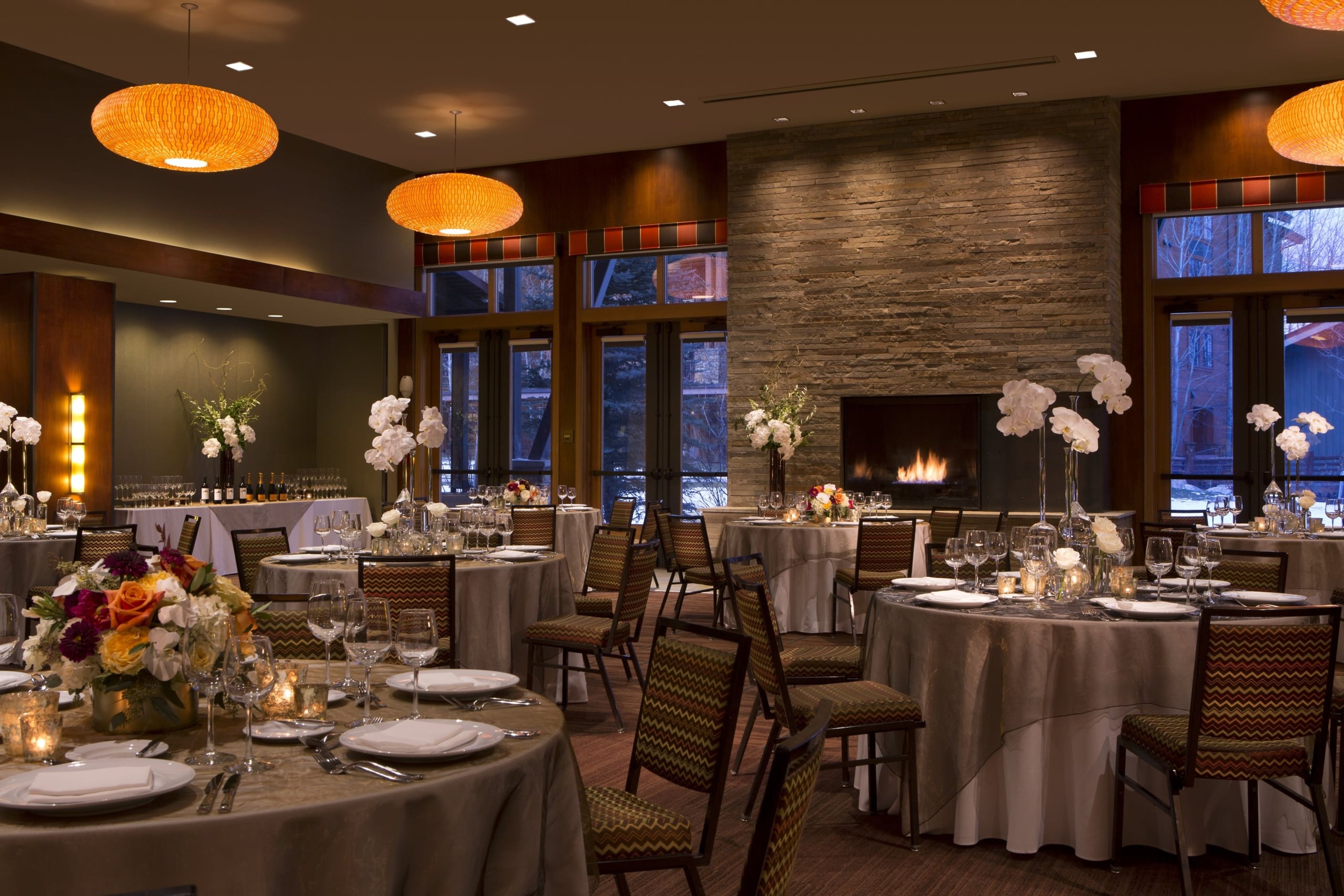 Murie Ballroom, an event space at Hotel Terra Jackson Hole