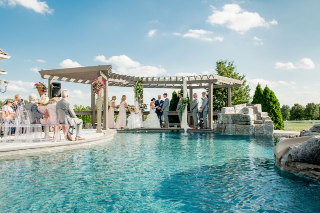 Featured photo from A beautiful backyard wedding