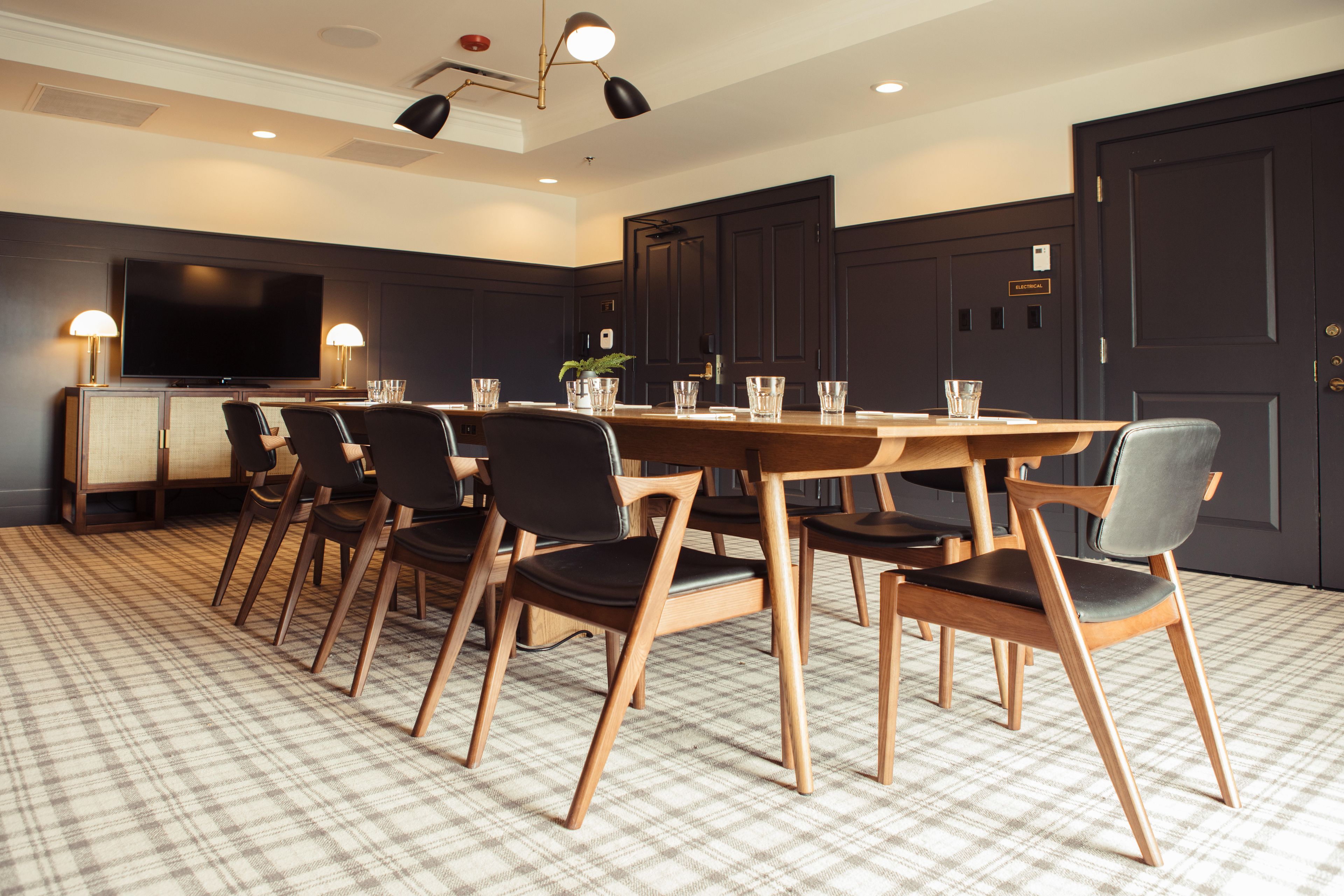 Langston Boardroom, an event space at Emeline