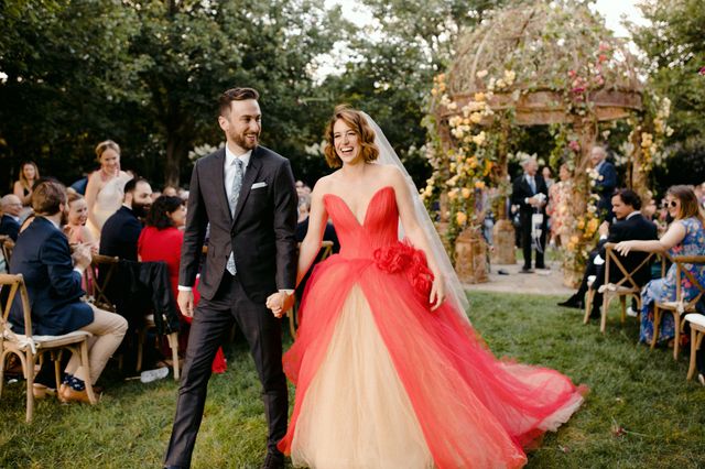 Featured photo from A Colorful, Garden-Inspired Wedding at Home