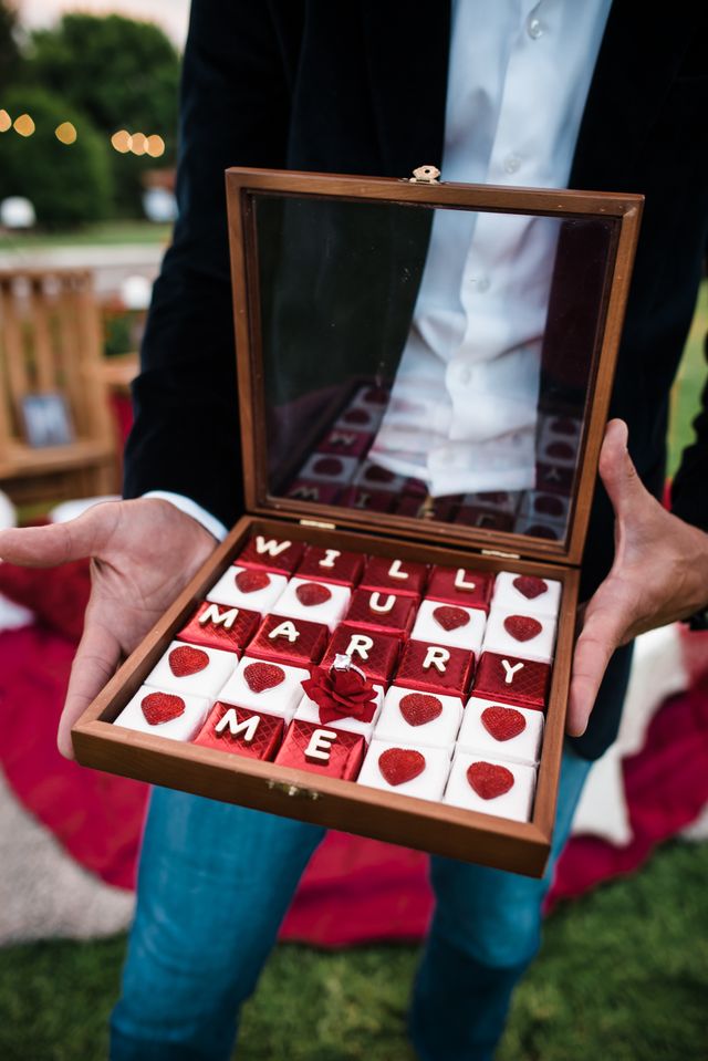 Featured photo from Romantic Surprise Chocolate Box Proposal
