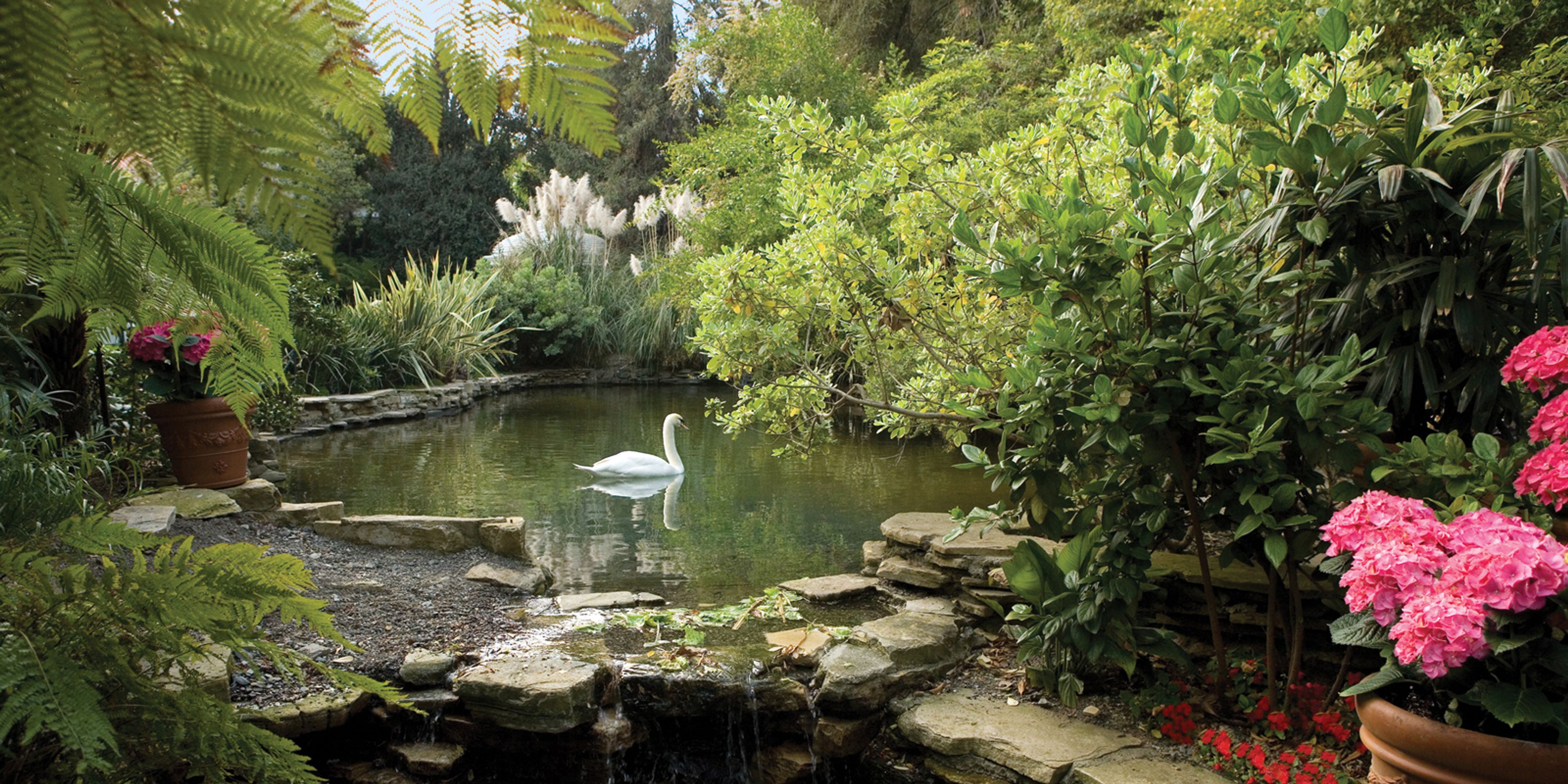 Swan Lake, an event space at Hotel Bel-Air