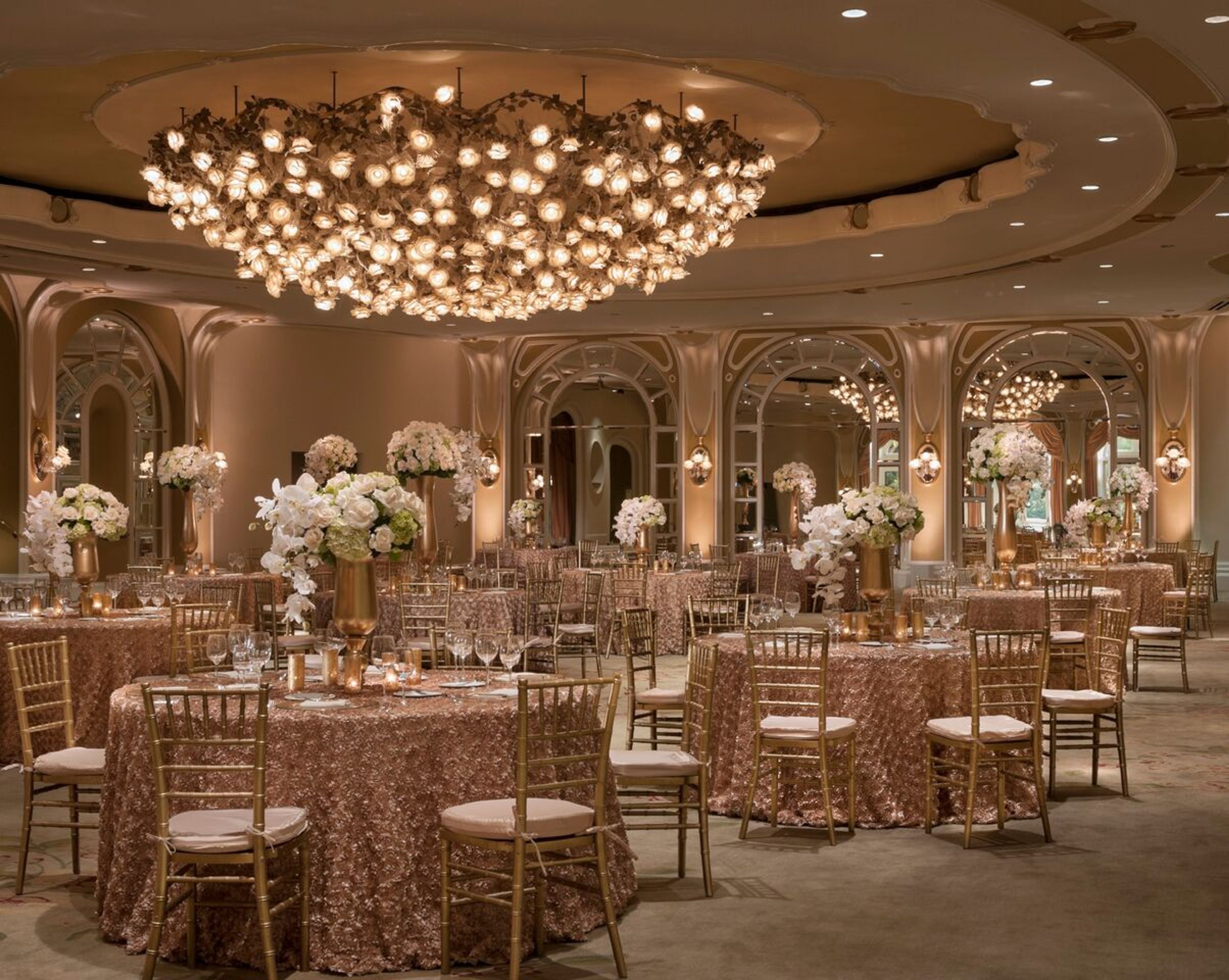 Crystal Ballroom, an event space at The Beverly Hills Hotel