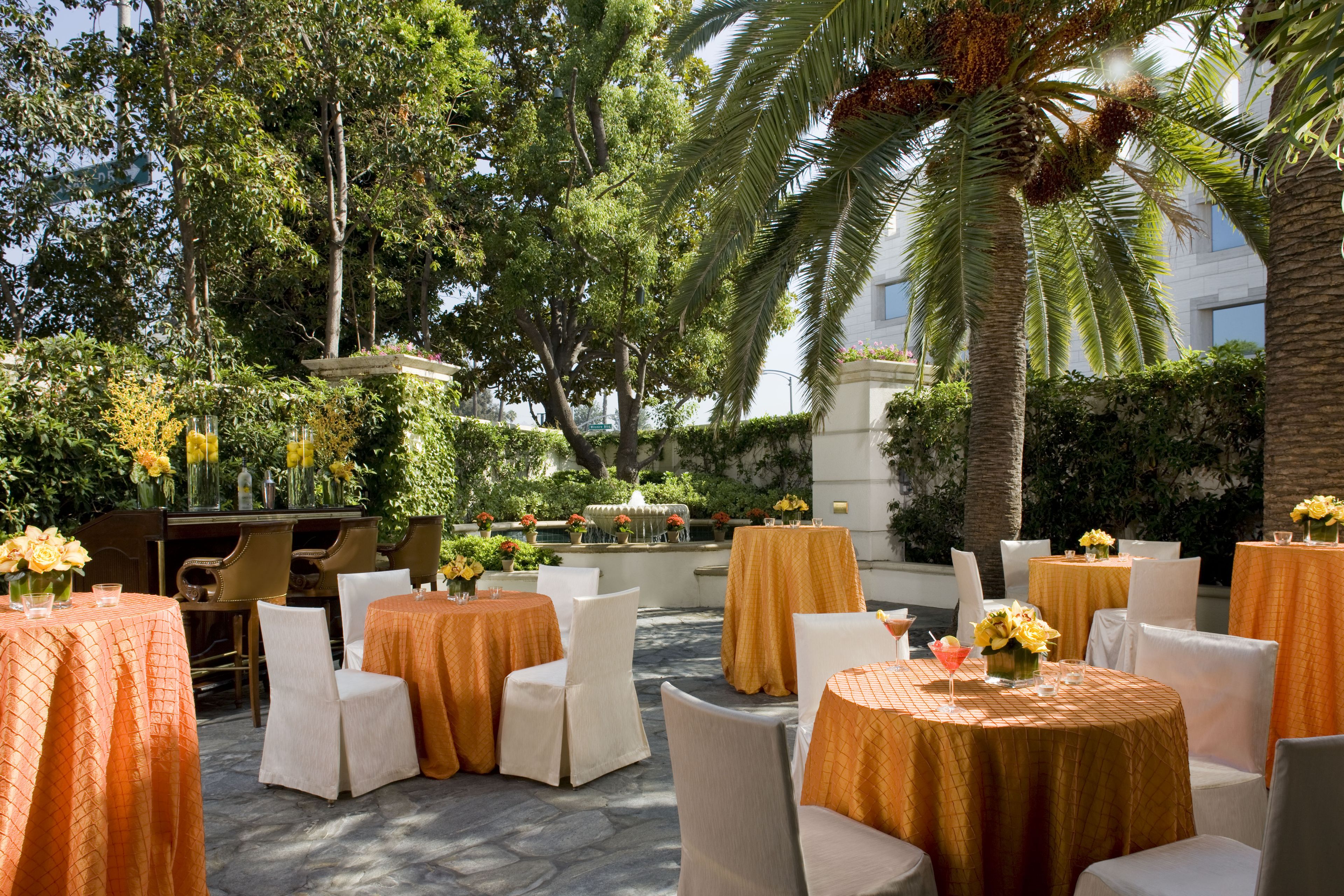 Verandah Ballroom and Terrace, an event space at The Peninsula Beverly Hills