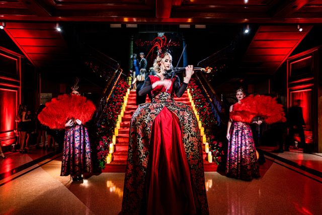 Featured photo from LA VIE EN ROSE BAT MITZVAH AT CIPRIANI SOUTH STREET