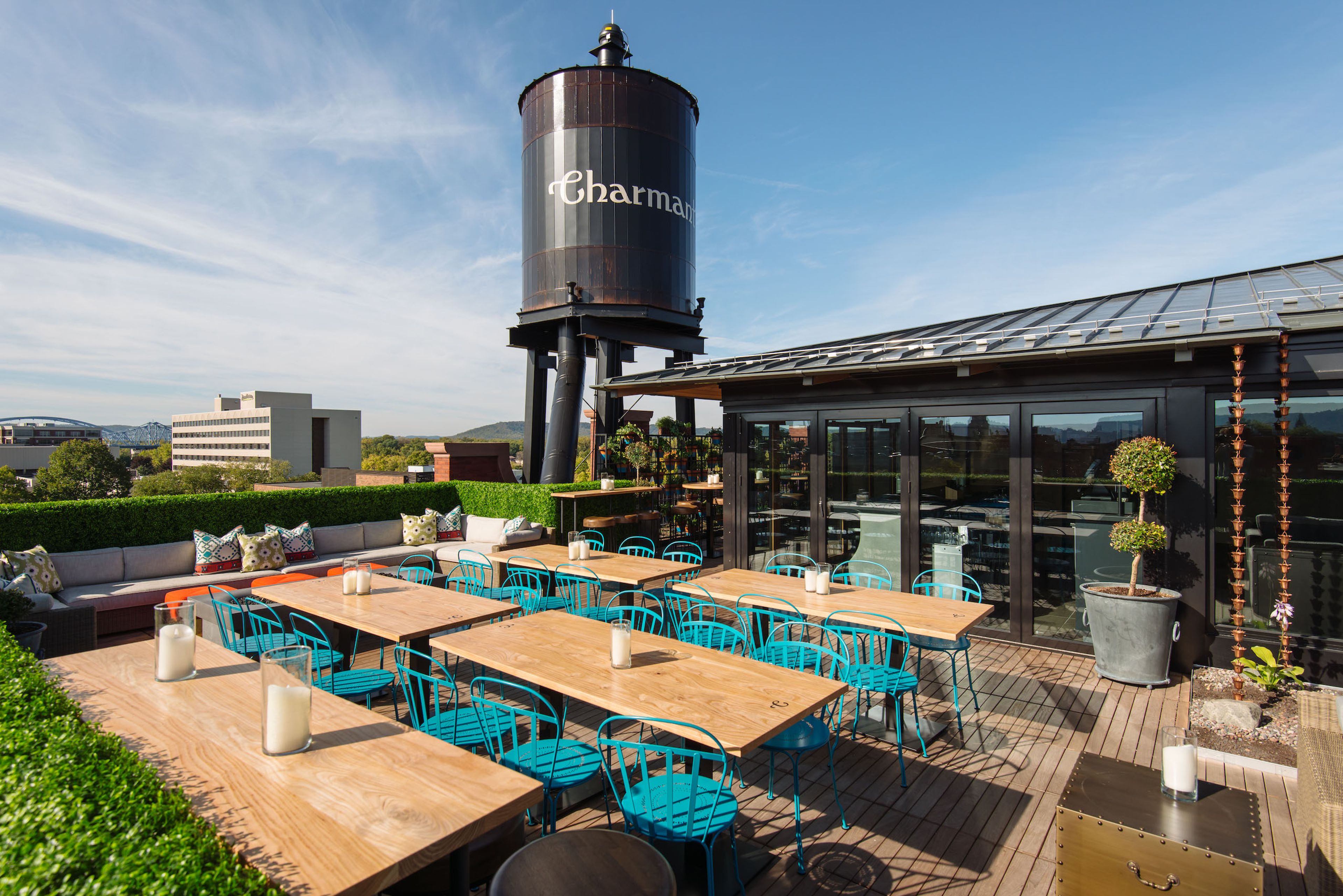 Rooftop Terrace, an event space at The Charmant Hotel