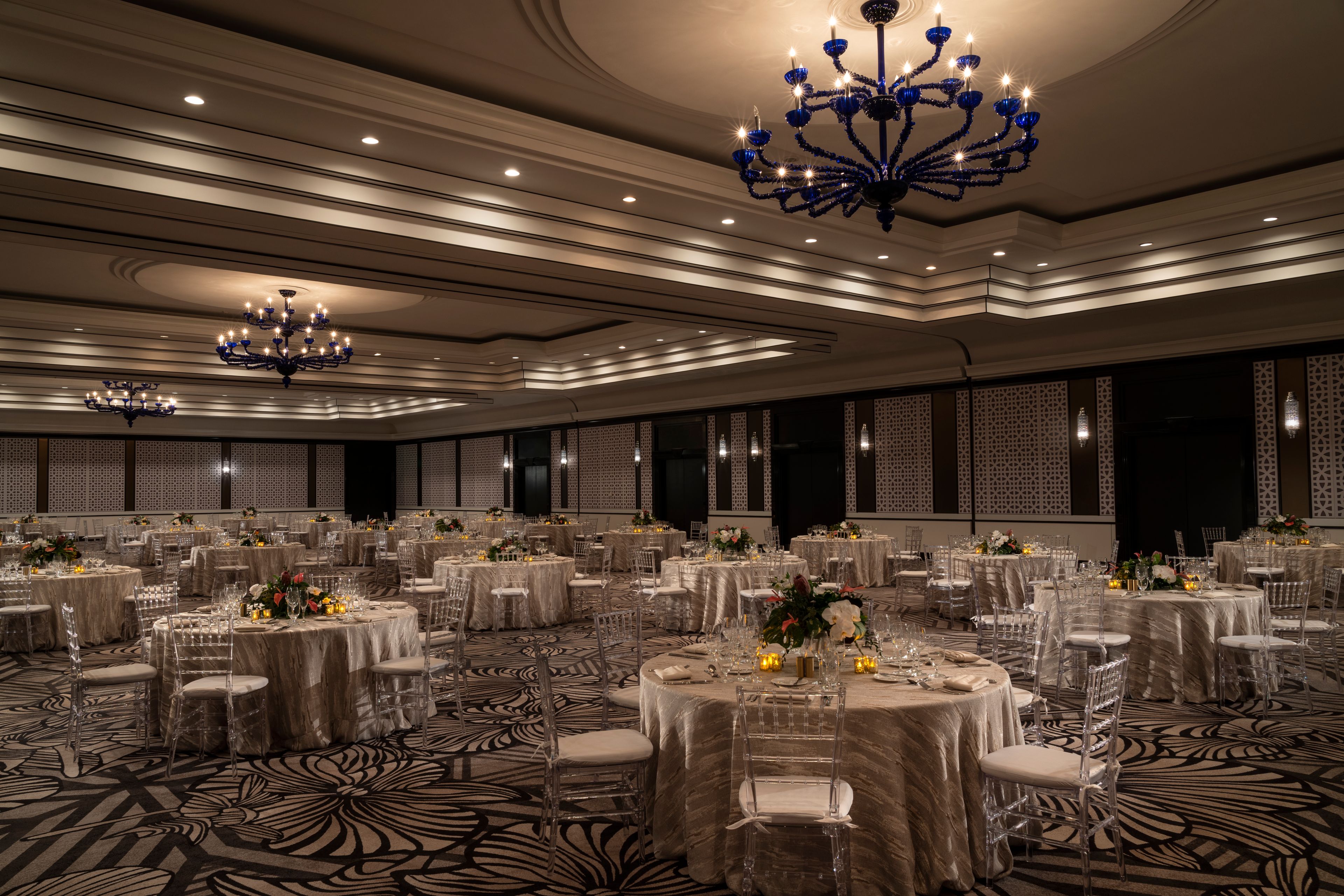 The Ritz-Carlton Ballroom, an event space at The Ritz Carlton, South Beach