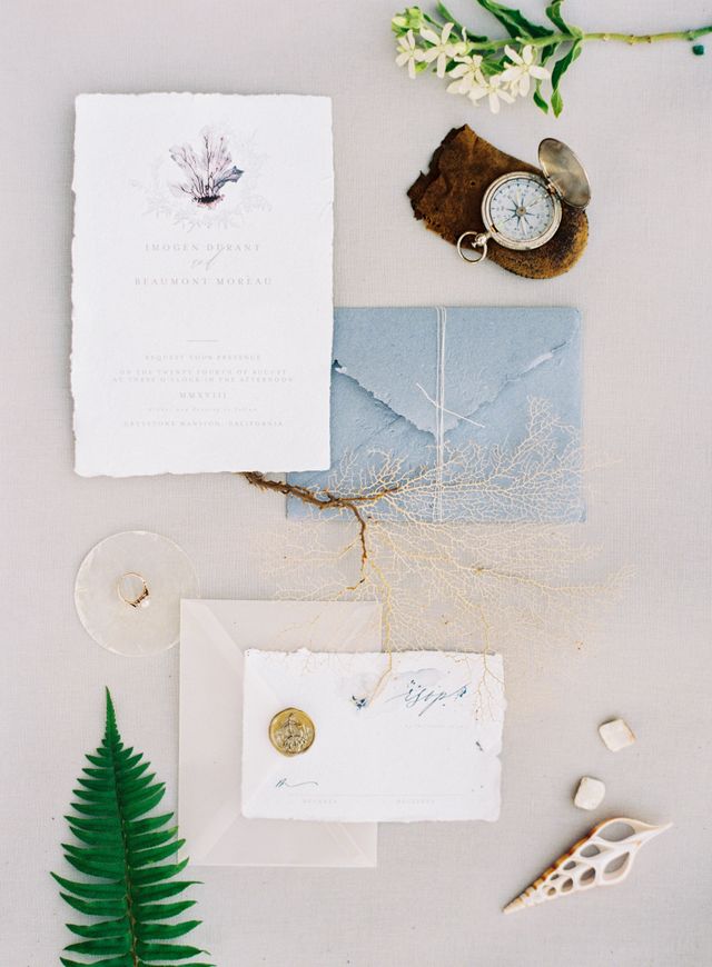 Featured photo from Romantic White and Blue Beachfront Wedding in Malibu, California