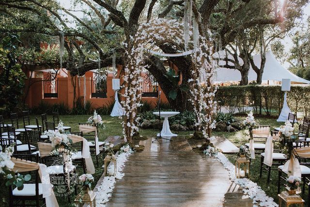Featured photo from Stunningly Romantic Backyard Wedding at Private Residence