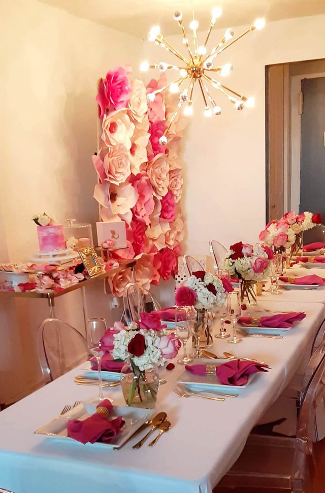 Featured photo from Swanky Pink Galentine's Day Brunch in Brooklyn, New York