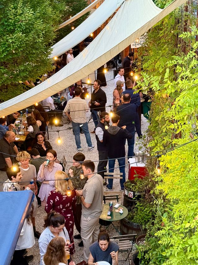Featured photo from A Corporate Event Featuring Open-Air Spaces, String Lights, and Craft Drinks in New York
