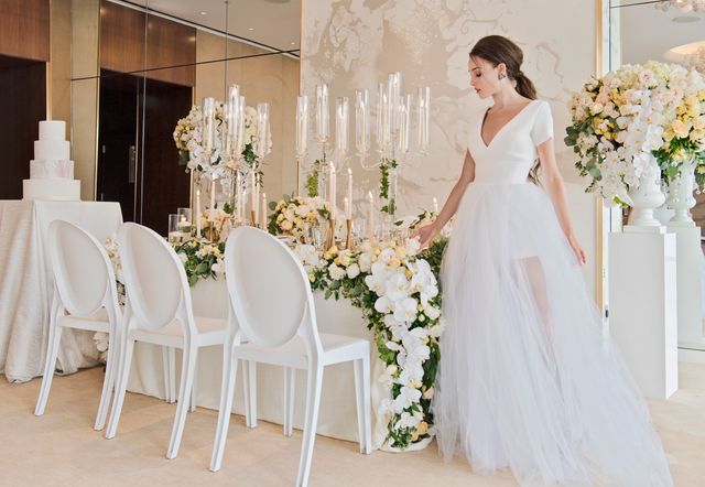 Featured photo from Bright and Airy Ballroom Reception Decor