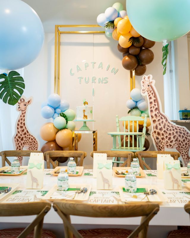 Featured photo from Safari Themed First Birthday Party in Boston, Massachusetts