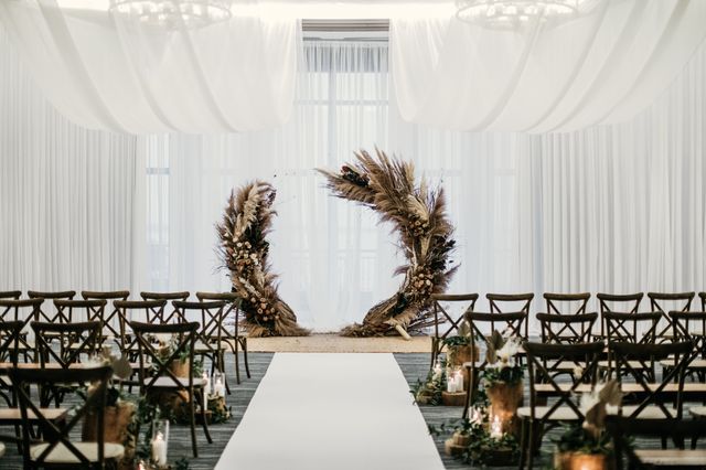 Featured photo from Boho Glam Reception at Historic Hotel