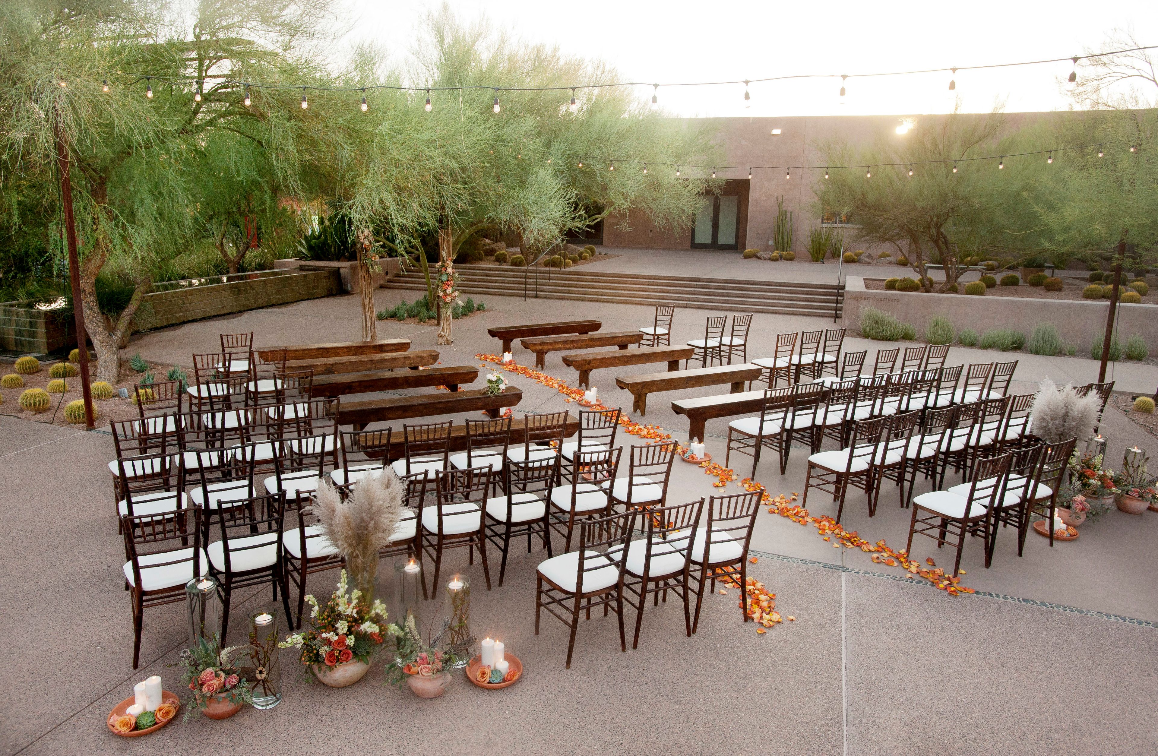 Dorrance Center, an event space at Desert Botanical Garden