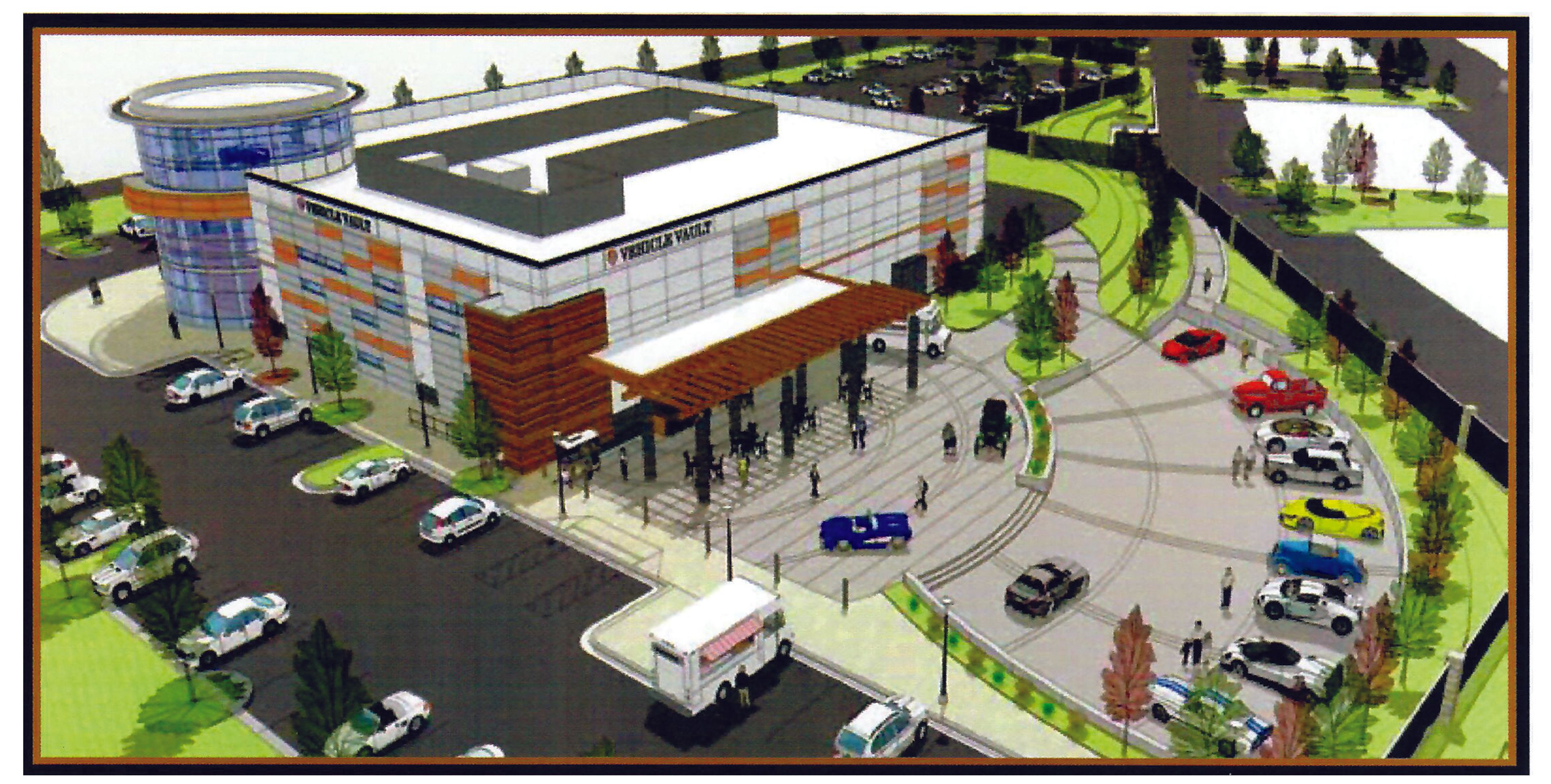 Outdoor Plaza, an event space at Vehicle Vault