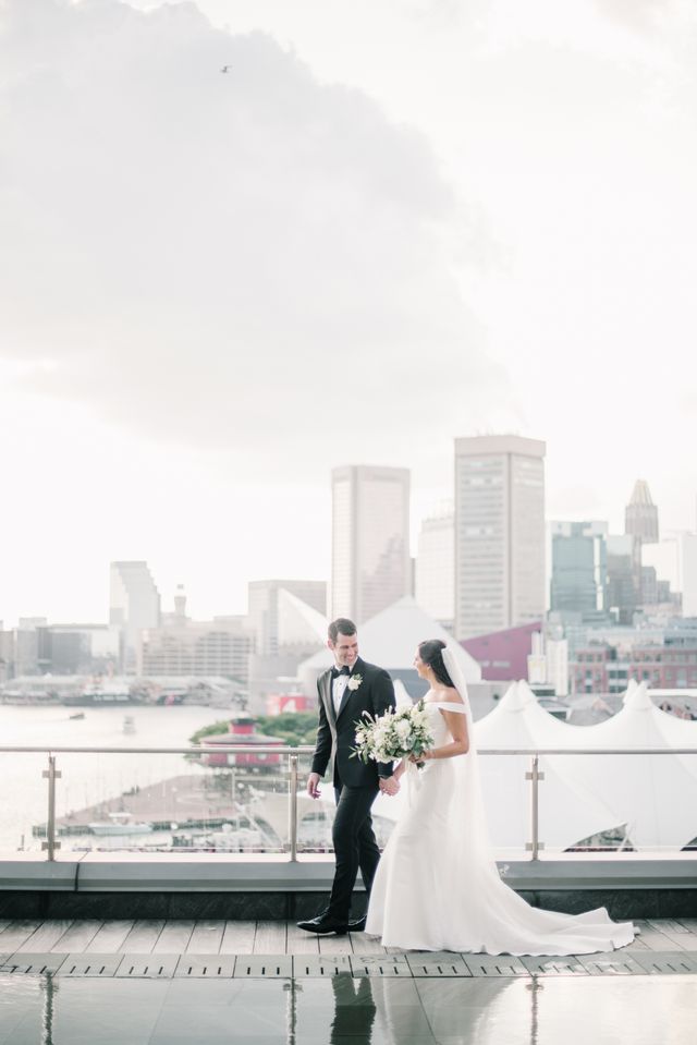 Featured photo from Classic Romantic Waterfront Hotel Wedding at Four Seasons Hotel Baltimore in Baltimore, Maryland