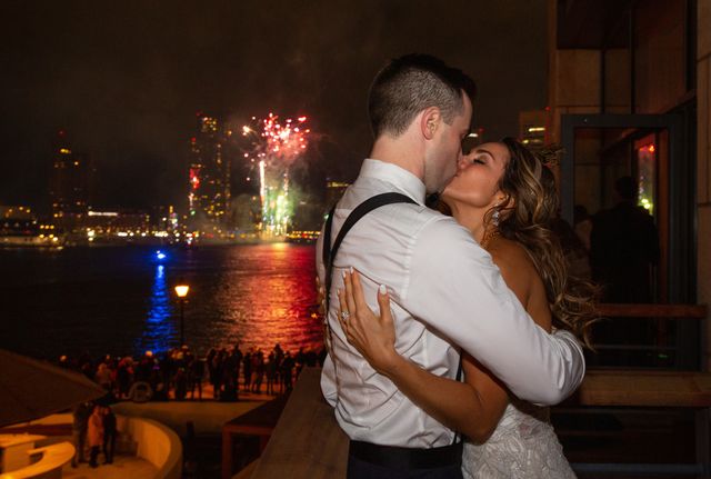 Featured photo from New Years Eve Winter Waterfront Wedding at the Four Seasons Hotel Baltimore in Baltimore, Maryland