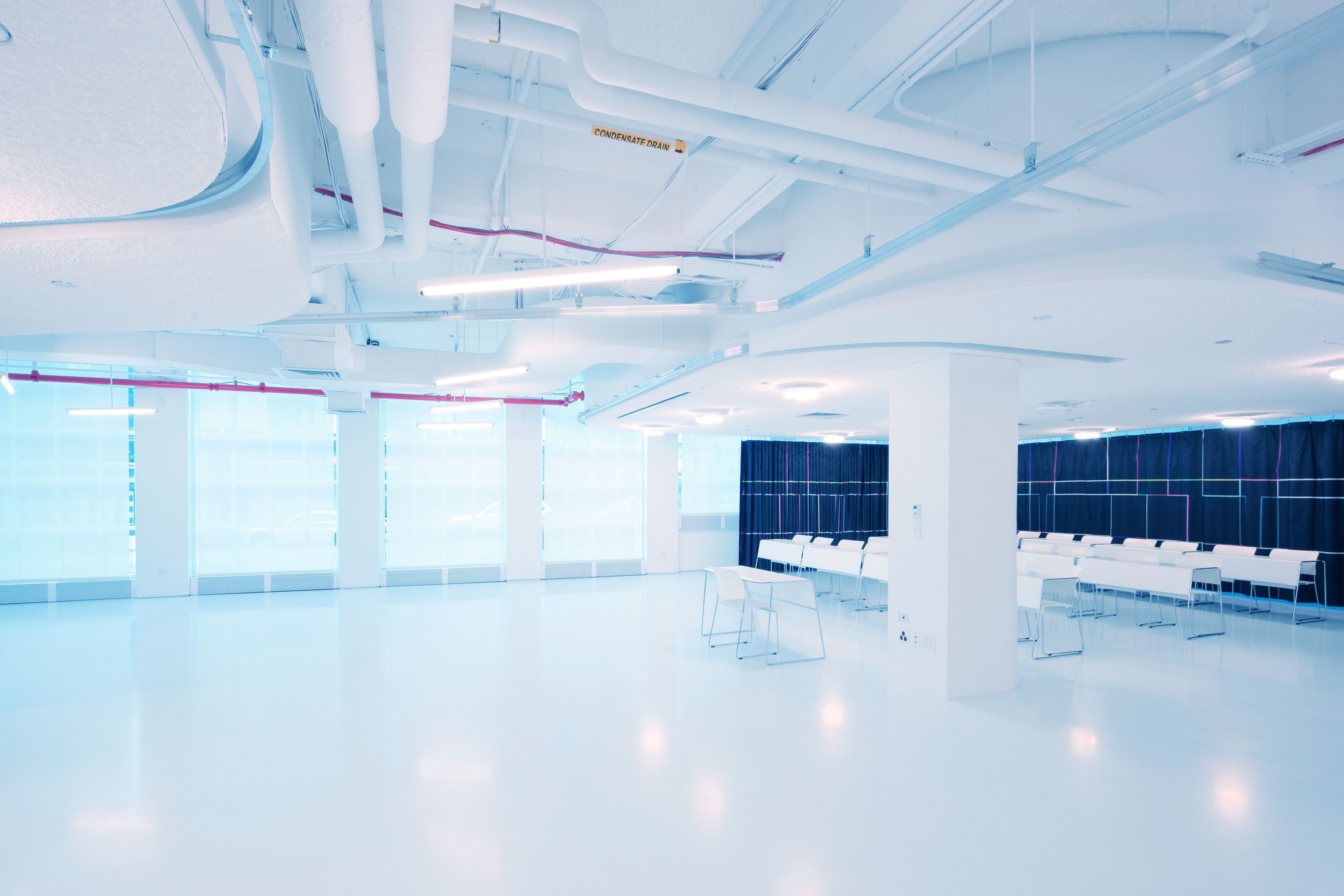 Digital Learning Suite, an event space at Museum of the Moving Image
