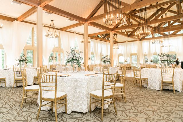 Featured photo from Sophisticated White and Gold Wedding at The Country Club of the South in Johns Creek, GA