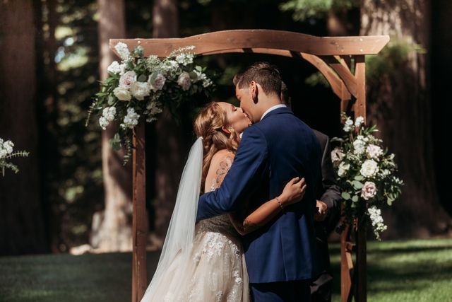 Featured photo from Rustic Wedding in Woodside, California