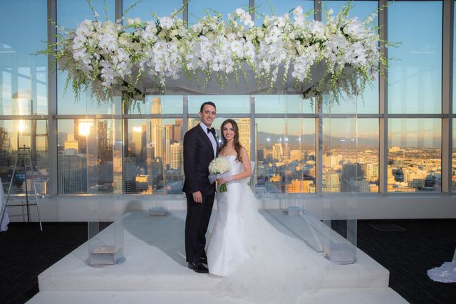Featured photo from Soft + Silver Wedding at the South Park Center in Los Angeles, CA