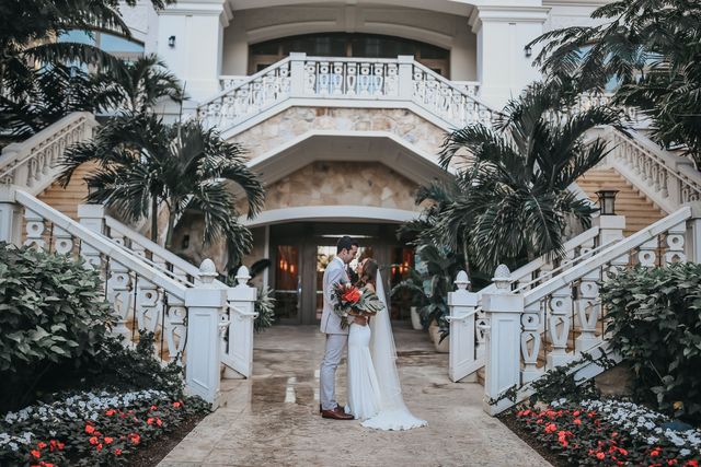 Featured photo from Exquisite and Tasteful wedding at The Rosewood Baha Mar in Nassau, The Bahamas