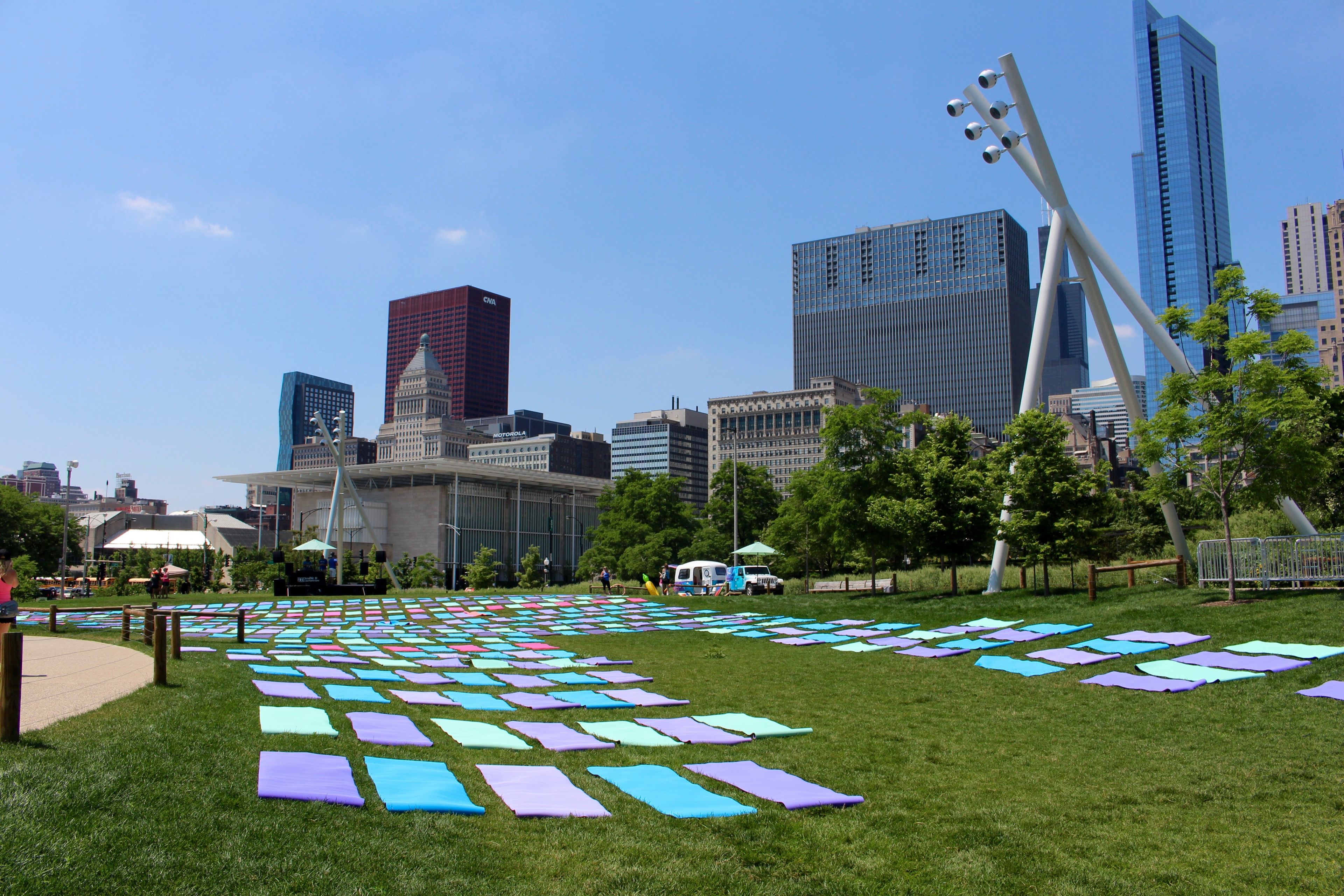 Lawn Space, an event space at Maggie Daley Park