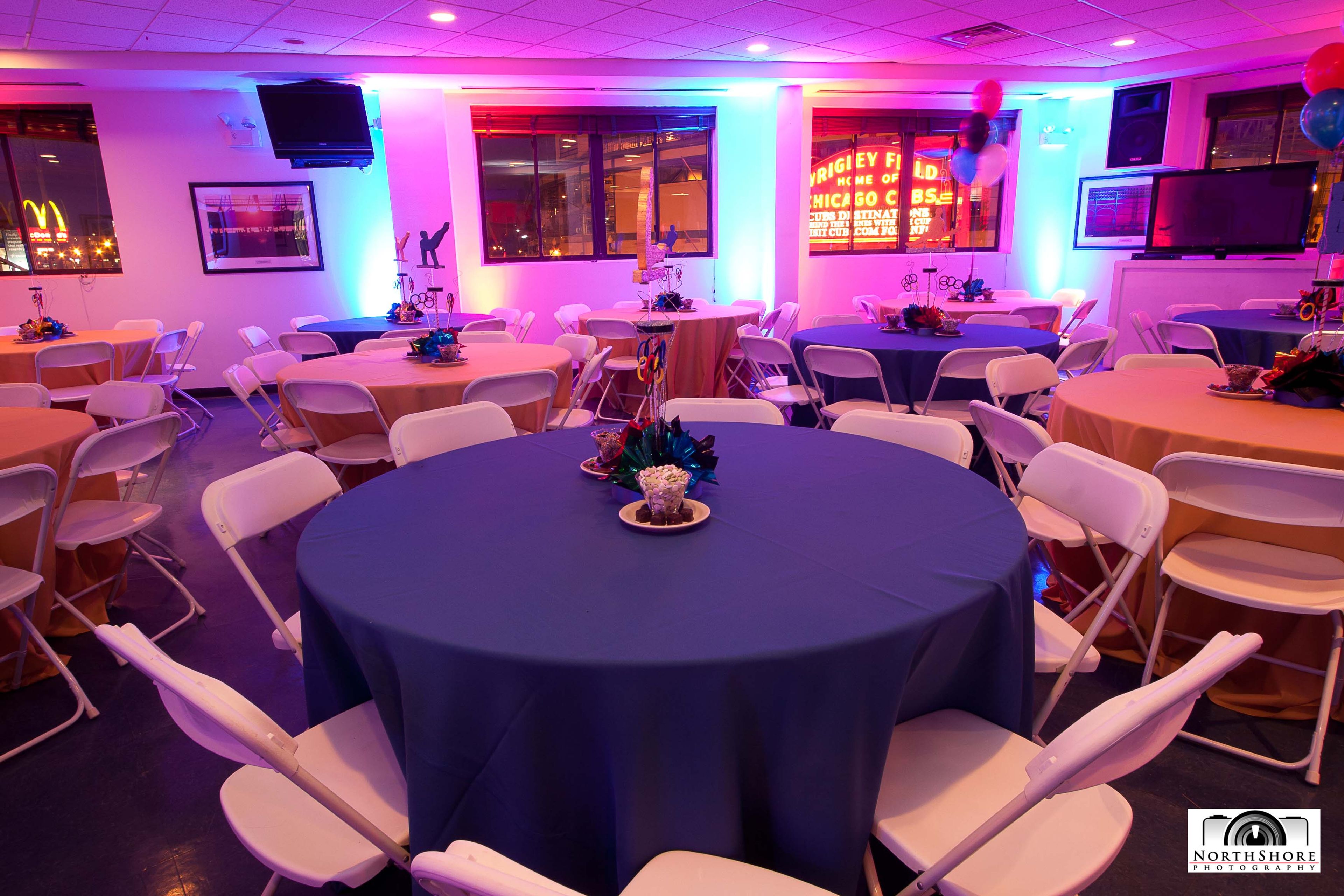 The Wrigley Reception Room, an event space at Cubby Bear