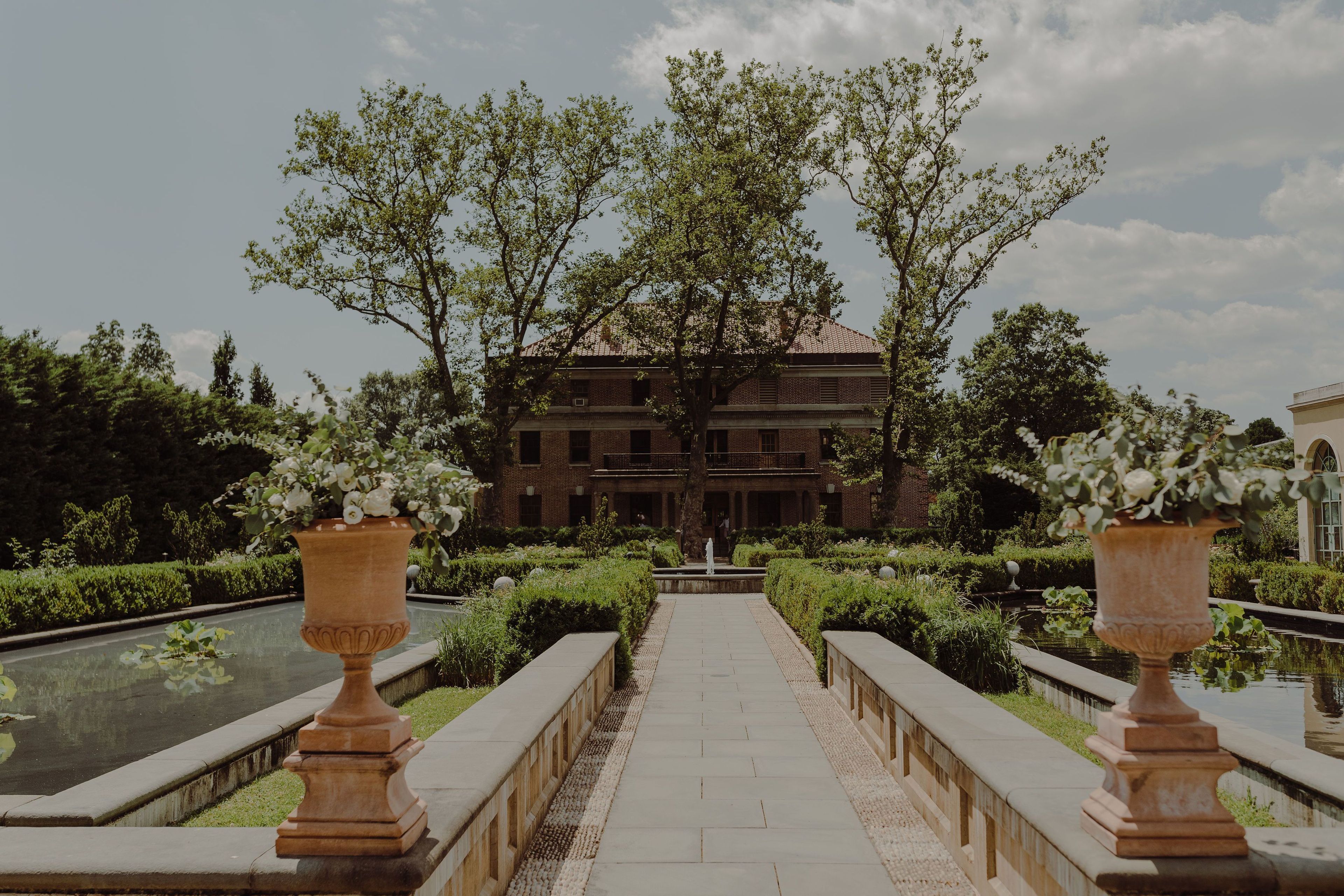 Tuscan Garden, an event space at Celebrate at Snug Harbor