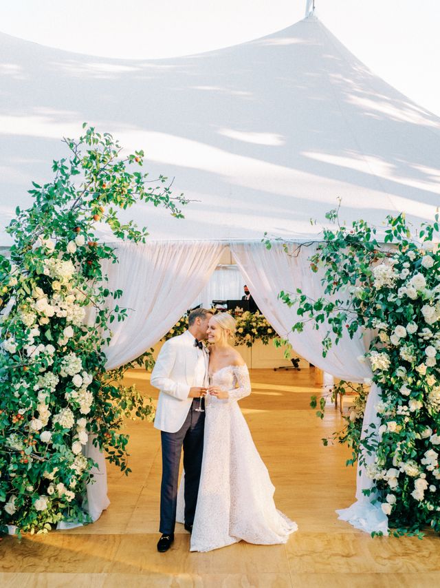 Featured photo from Luxurious and Romantic Tented Wedding