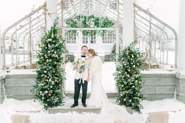 Featured photo from Luxurious Intimate Winer Wedding at Historic Mansion in Vermont