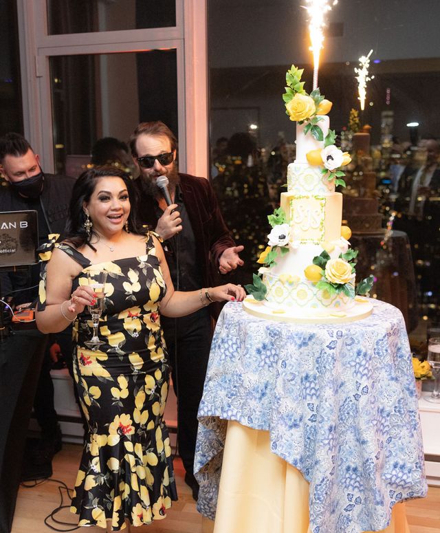 Featured photo from Dolce & Gabbana Themed Bright Yellow 45th Birthday at Elegant New York Penthouse