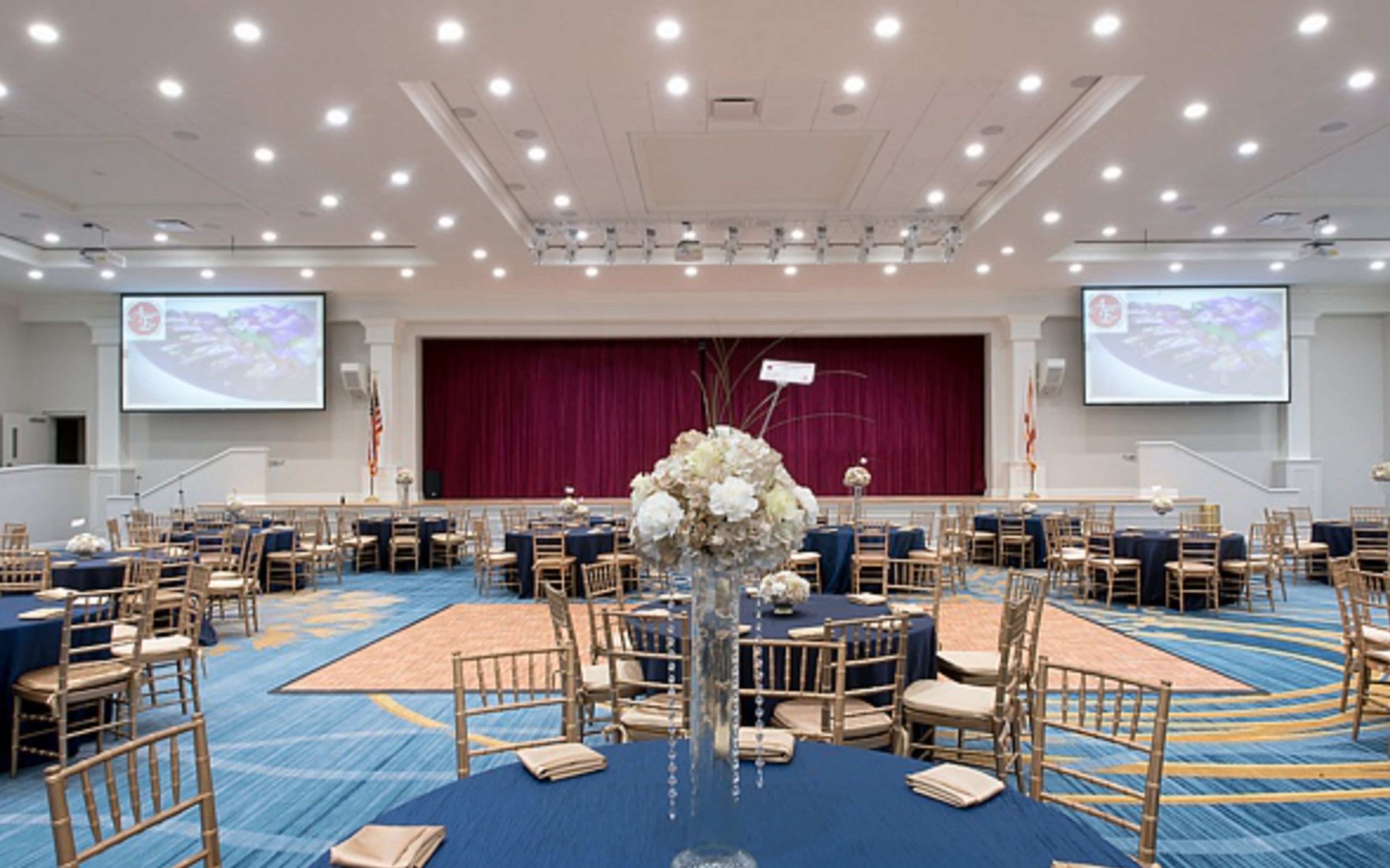 Grand Ballroom, an event space at Village of Royal Palm- The Cultural Center