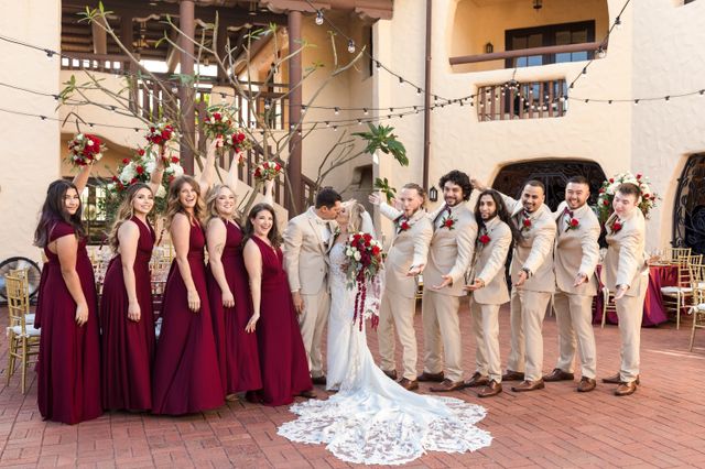 Featured photo from Romantic Red and White Wedding at Curtiss Mansion in Miami Springs, FL