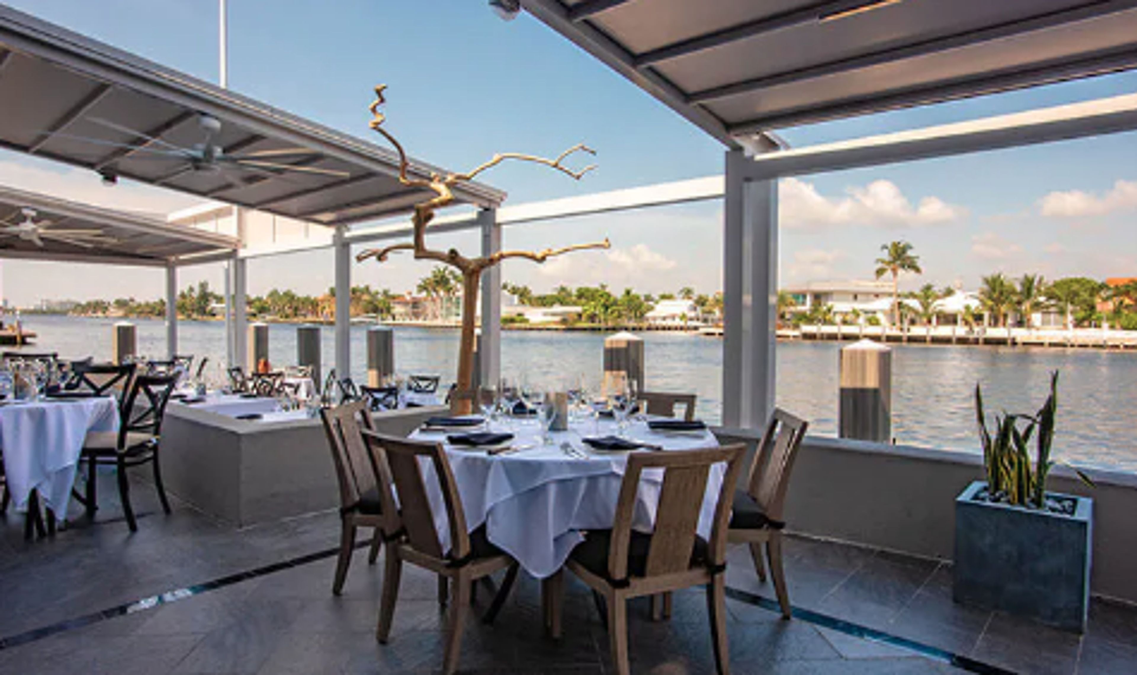 Sunset Terrace, an event space at Mastro's Ocean Club Fort Lauderdale