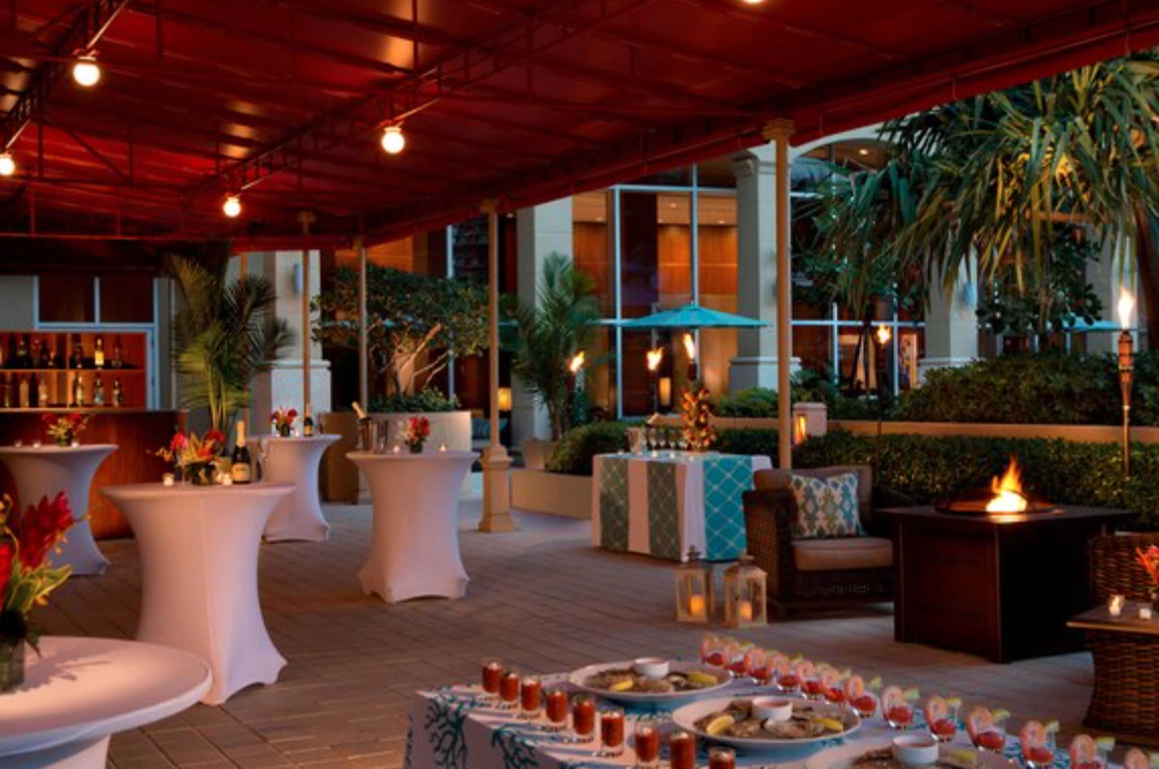 Veranda, an event space at Palm Beach Marriott Singer Island Beach