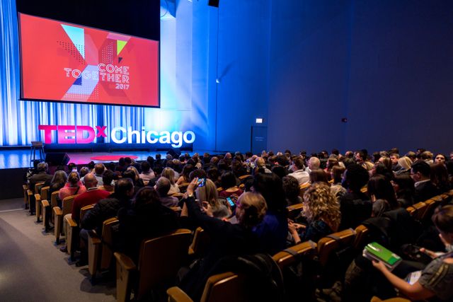 Featured photo from TEDxChicago 2017 "Come Together"