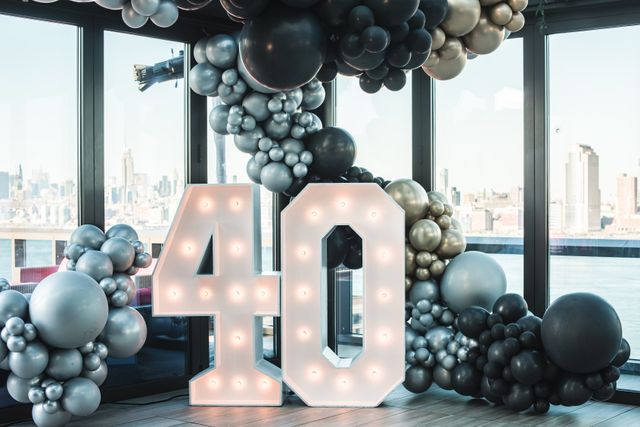 Featured photo from 40th Birthday Rooftop Party