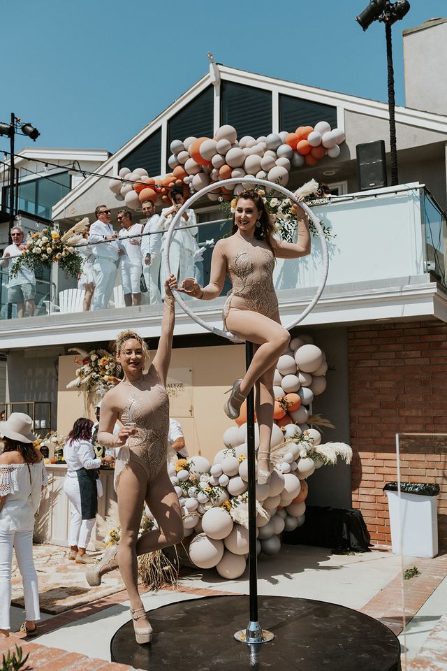Featured photo from Beach Birthday in Newport Beach with Lollipop Aerialist and greeters