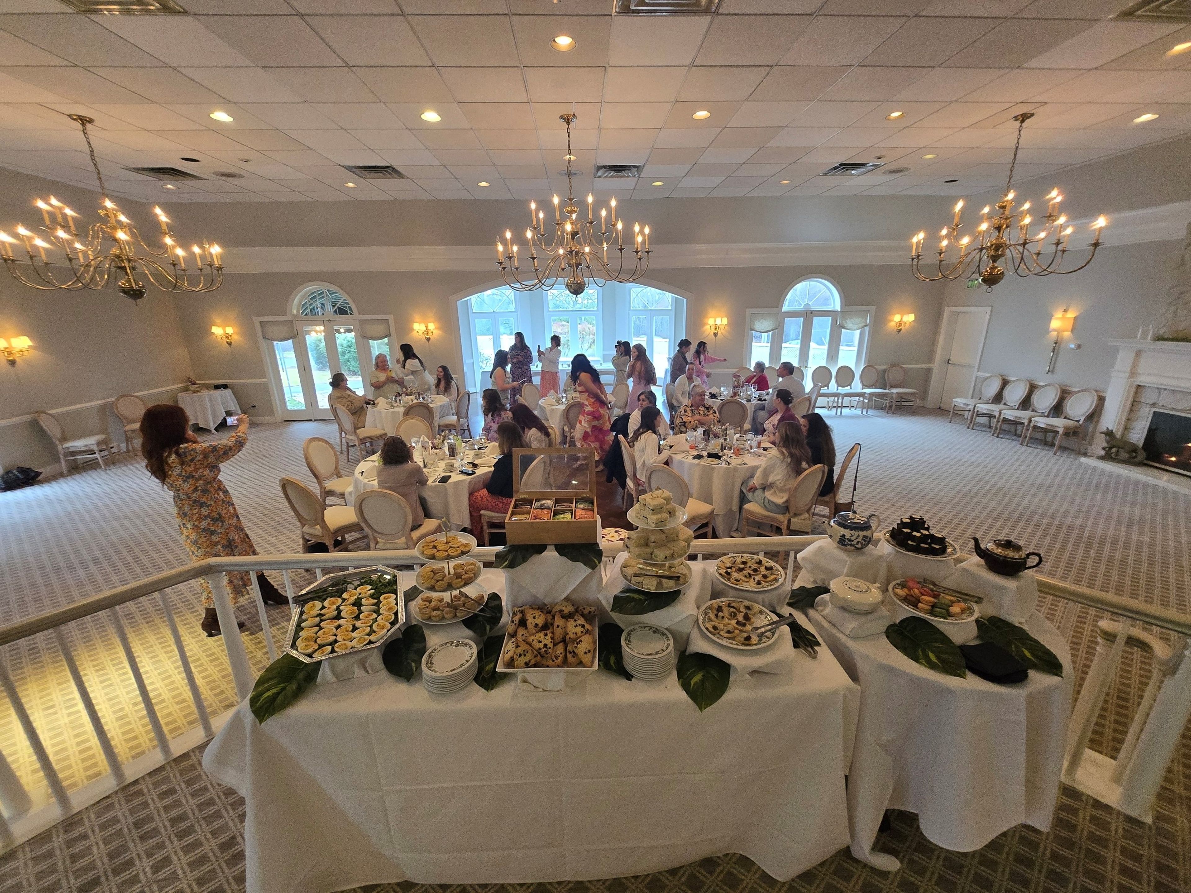 Main Dining Room, an event space at The Greencroft Club