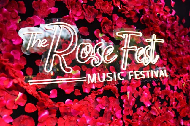 Featured photo from Bright and Bold Rose Fest Music Festival in Silverado, California