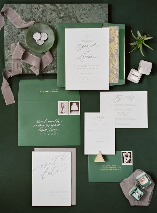 Featured photo from Modern Greenery Wedding in DC