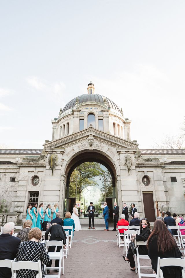 Featured photo from Charming and Intimate Wedding at The Bronx Zoo in New York City