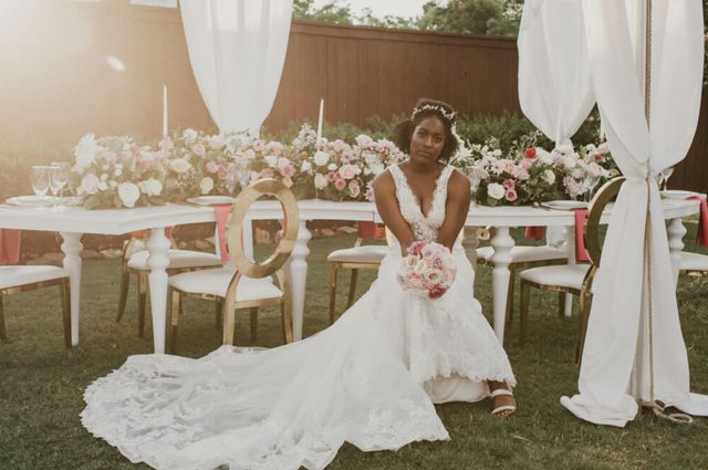 Featured photo from Stunning Garden Wedding by Avalon Event Rentals